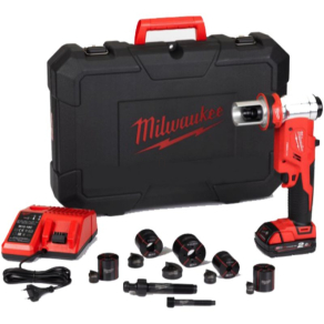   Milwaukee M18 hidraulikus lyukasztógép 1x2.0Ah akkuval, töltővel, kofferrel M18 HKP-201CA 4933451204