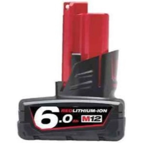   Milwaukee M12 B6 REDLITHIUM-ION akkumulátor, 12V, 6Ah 4932451395