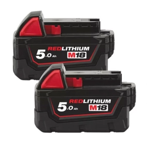   Milwaukee M18 B52 2db REDLITHIUM-ION akkumulátor 18V 5,0Ah 4932451242