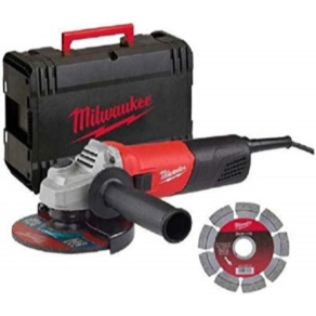   Milwaukee sarokcsiszoló 115mm, 800W, 11500 ford/perc, 4 méteres kábellel, kofferrel AG 800-115 ED-SET 4933451281