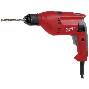   Milwaukee fúrógép egysebességes 630W, 0-2700 ford/perc, nagy fordulatszámú, 4m-es kábellel DE 10 RX 4933409211