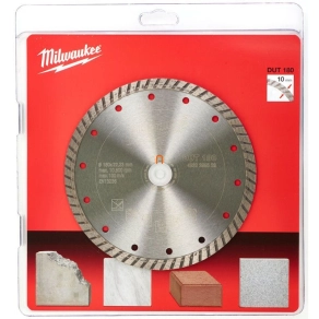 Milwaukee gyémánt vágókorong DUT 180x22,2mm (4932399528)