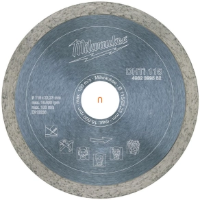   Milwaukee gyémánt vágókorong DHTi 115x22,2mm (4932399552)