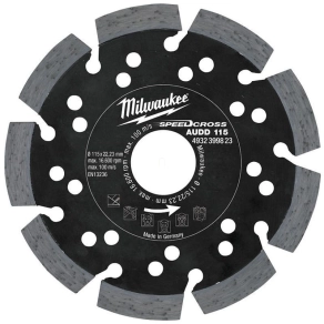 Milwaukee gyémánt vágótárcsa AUDD 115mm 4932399823