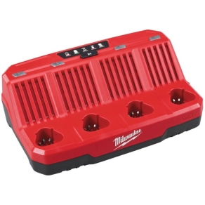 Milwaukee M12 C4 4 soros töltő 4932430554
