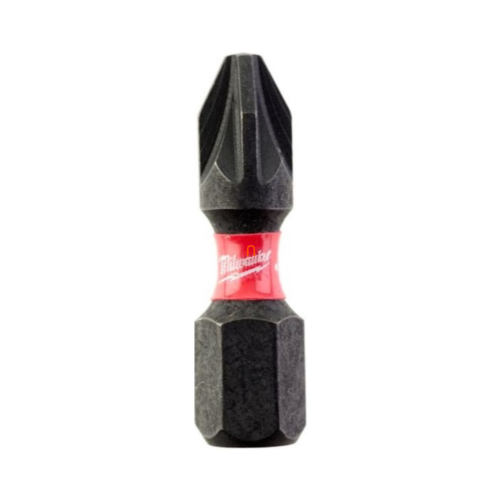 Milwaukee Shockwave csavarhúzó bit PZ2 25mm 2 darabos (4932430863)