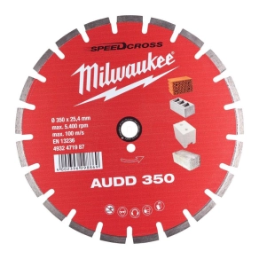 Milwaukee gyémánt vágótárcsa AUDD 350 mm 4932471987