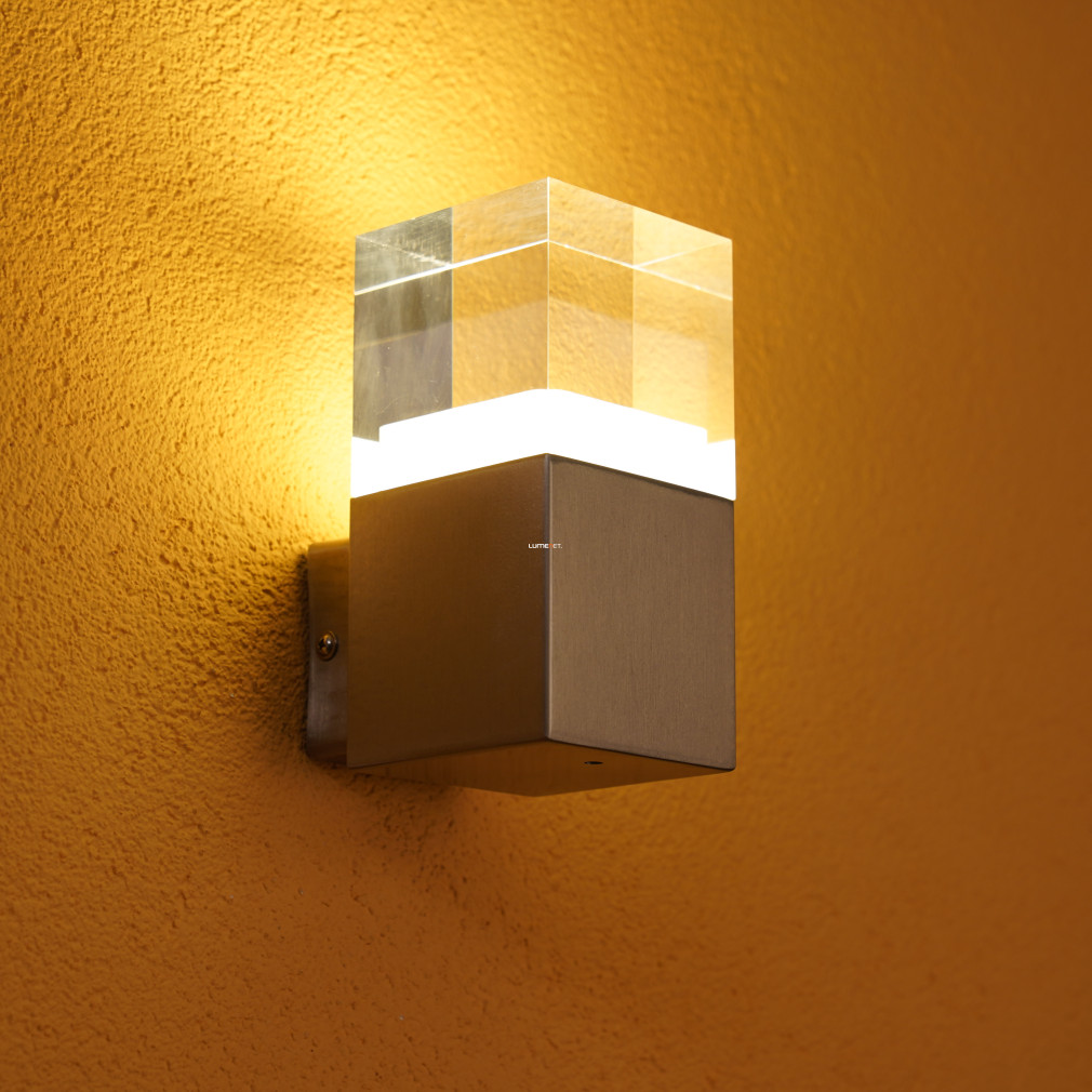 Modern kültéri LED fali lámpa 4,5 W, melegfehér (Leah)