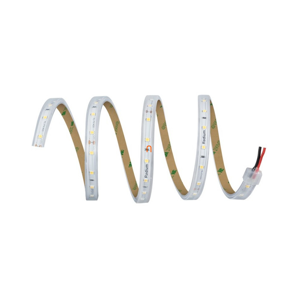 LED szalag 60 led IP65 24V hideg fehér 8W/fm 880lm RADIUM RLP-FX 900 40W 5 méter/tekercs 4003556005662