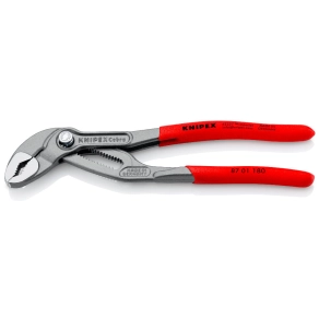   Knipex Cobra Hightech vízpumpa-fogó 180mm, csúszásgátló műanyaggal borítva - 8701180