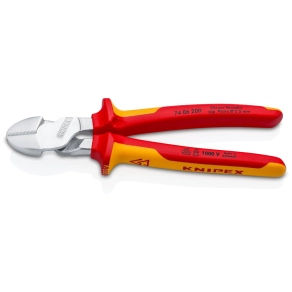 Knipex Erőoldalcsípőfogó 200 mm szigetelt - 74 06 200