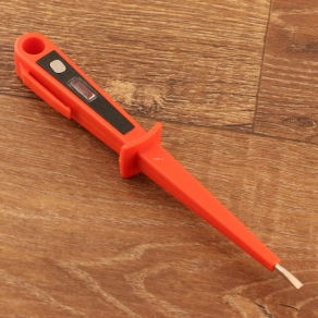   Feszültségvizsgáló glimmlámpával, narancssárga (125-250 V)