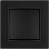 Egypólusú kapcsoló kerettel matt fekete színben (Mini)