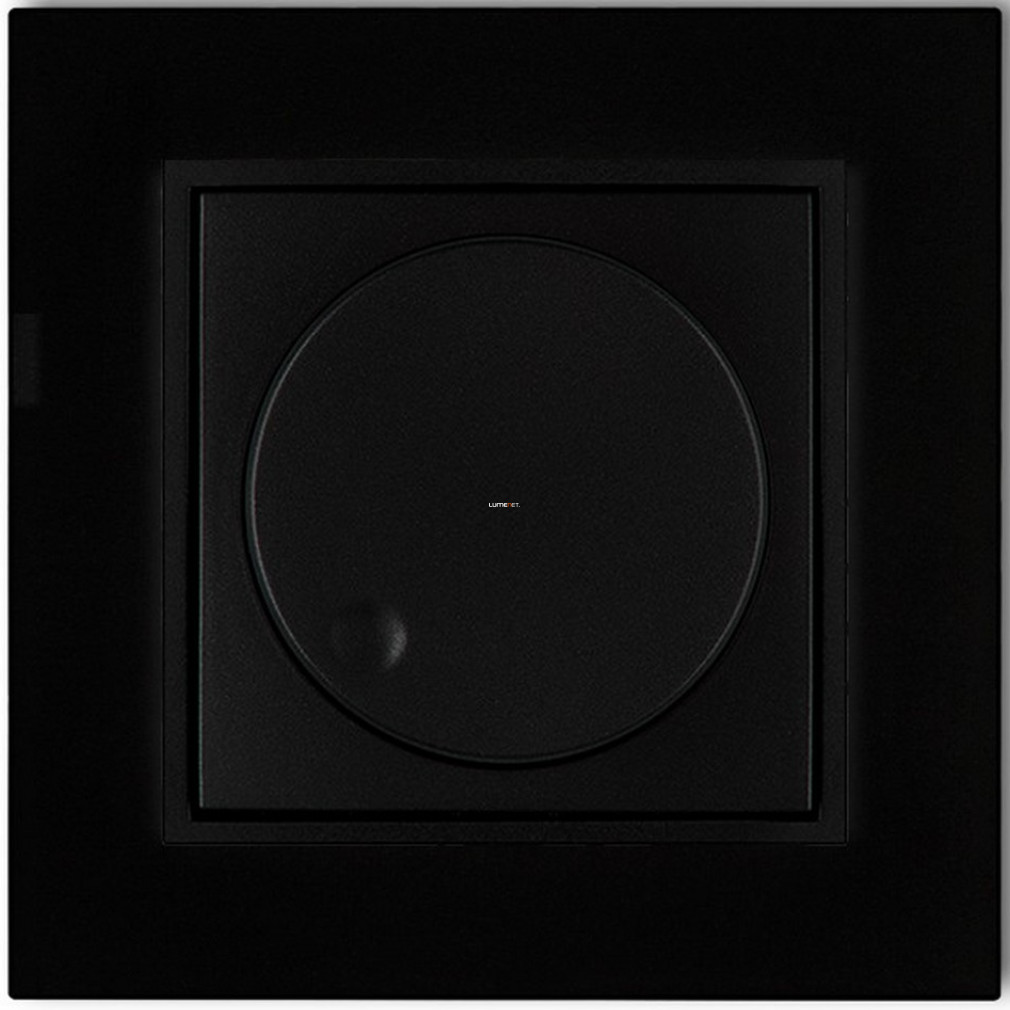 Fényerőszabályzó kerettel matt fekete színben (Mini)