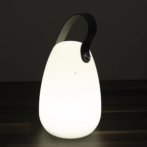   Tölthető asztali LED dekor lámpa, színes 19 cm - GAO 7222H, akkumulátoros, USB, fröccsenő víz ellen védett, hordozható, akasztós, 130 lm, 0,8 W