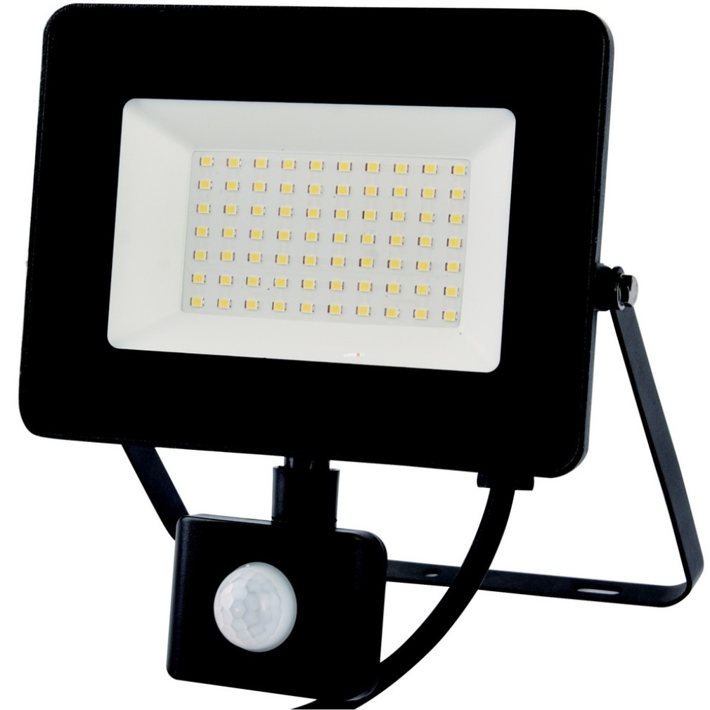LED reflektor mozgásérzékelővel 50W, 5000lm, fekete (EcoSpot2)