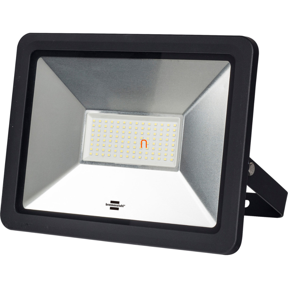 Kültéri LED reflektor, 99 W, 8400 lm, IP65, fekete, csatlakozóblokkal - Brennenstuhl 1172900010