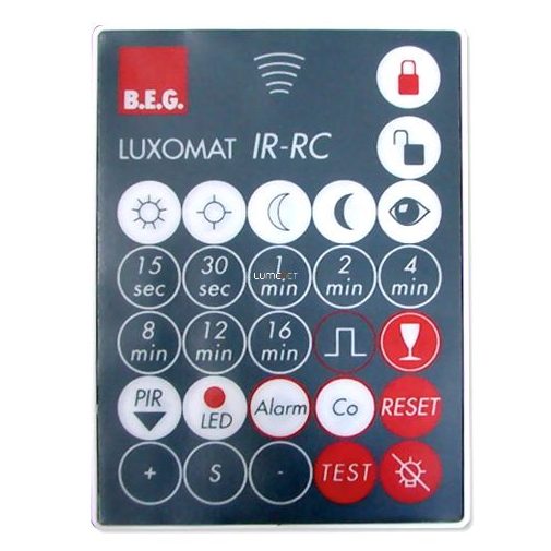 B.E.G. Luxomat IR-RC távirányító RC-PLUS mozgásérzékelőhöz 92000