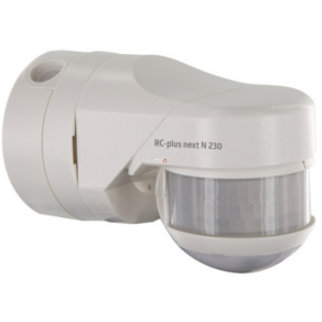   B.E.G. Luxomat RC-PLUS NEXT N 230 fali kültéri mozgásérzékelő 230°, fehér, 93331