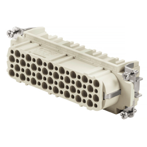   HDC-betét, hüvely 250V, 10A, pólus:64, HDC HD 64 FC 1601740000 Weidmüller