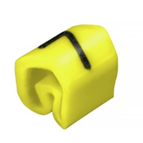   Vezeték és kábeljelölő szám 7 sárga CLI C 02-3 GE/SW 7 MP 0252111523 Weidmüller