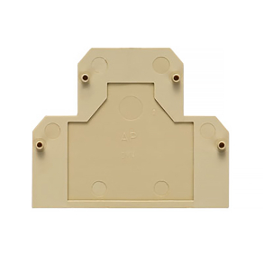   Sorkapocs véglap SAK sorozathoz AP DK4, bézs, 0359260000 Weidmüller