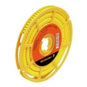   Vezeték és kábeljelölő szám 4 sárga CLI C 2-4 SW/WS 4 CD 1568261514 Weidmüller