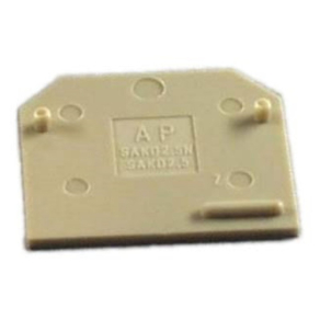   Sorkapocs véglap SAK sorozathoz AP SAKD2.5N PA, bézs, 0150960000 Weidmüller