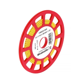   Vezeték és kábeljelölő szám 1 sárga CLI C 02-3 GE/SW 1 CD 1568241505 Weidmüller