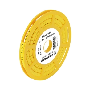   Vezeték és kábeljelölő betű T sárga CLI C 2-4 GE/SW T CD 1568261676 Weidmüller