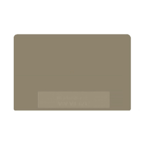   Sorkapocs véglap W sorozathoz WTW WTL6/1 DB, bézs, 1068400000 Weidmüller