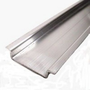   Kalapsín (TS-sín) nem perforált 2000x35x7,5mm, alumínium, TS 35X7.5 2M/AL/BK 0330800000 Weidmüller