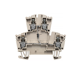   Sorkapocs 2,5mm2 emeletes bézs WDK 2.5 1D A.1 1023400000 Weidmüller