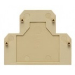   Sorkapocs véglap SAK sorozathoz AP DK4/380 Q, bézs, 0438560000 Weidmüller