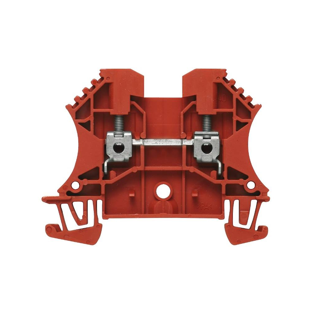 Weidmüller átmenő sorkapocs 2,5mm2 piros WDU 2.5 RT 1020040000