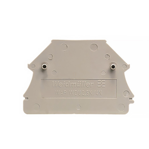 Weidmüller véglap W sorozathoz WAP WDU2.5N/4N 1060000000