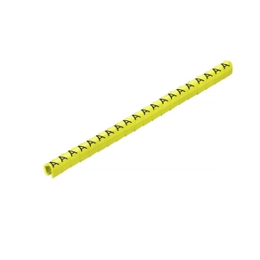   Vezeték és kábeljelölő A sárga CLI O 10-3 GE/SW A MP 0648001637 Weidmüller