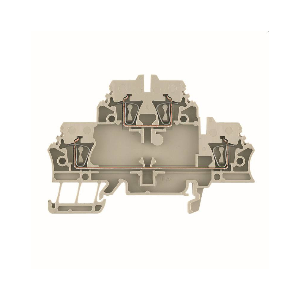 Weidmüller átmenő sorkapocs ZDK 2.5 (0,05-2,5mm2), 500V/20A, bézs 1674300000