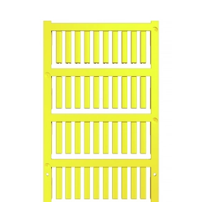   VT SF 2/21 MC NE GE V0 kábeljelölölő, sárga, 21x3,6mm feliratozható 1689410004 Weidmüller