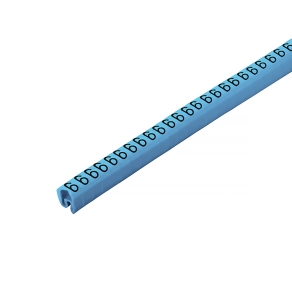   Vezeték és kábeljelölő szám 6 kék CLI C 2-4 SW/WS 6 CD 1568261521 Weidmüller
