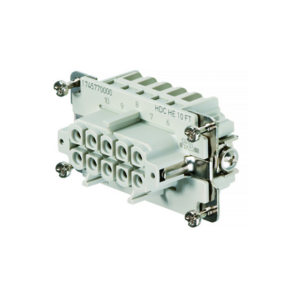   Érintkezőbetét HDC, hüvely 500V, 16A, pólus:10, HDC HE 10 FT 1745770000 Weidmüller