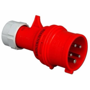   Ipari csatlakozó fázisfordítós dugvilla 32A 5P 7025-6L CEE 179200007 Kopp