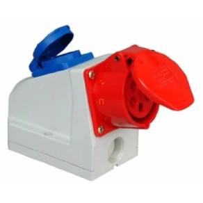   Kopp CEE fali ipari kombináció 100400005 16A 400V 5P(3P+N+F) + Háztartási dugalj (220V,16A Schuko)