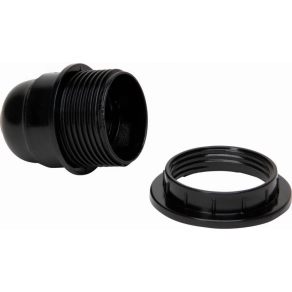   Kopp F 27-303 M csillár foglalat fekete 2124.0504.0 10 DB /csomag
