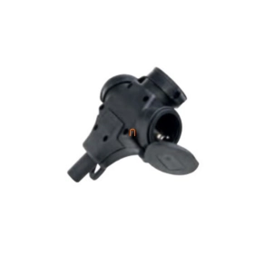 Gumi T elosztó 3-as fekete KOPP 181605010