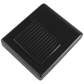 Talpkapcsoló 250V/3A, szögletes, fekete - GAO 0509118555