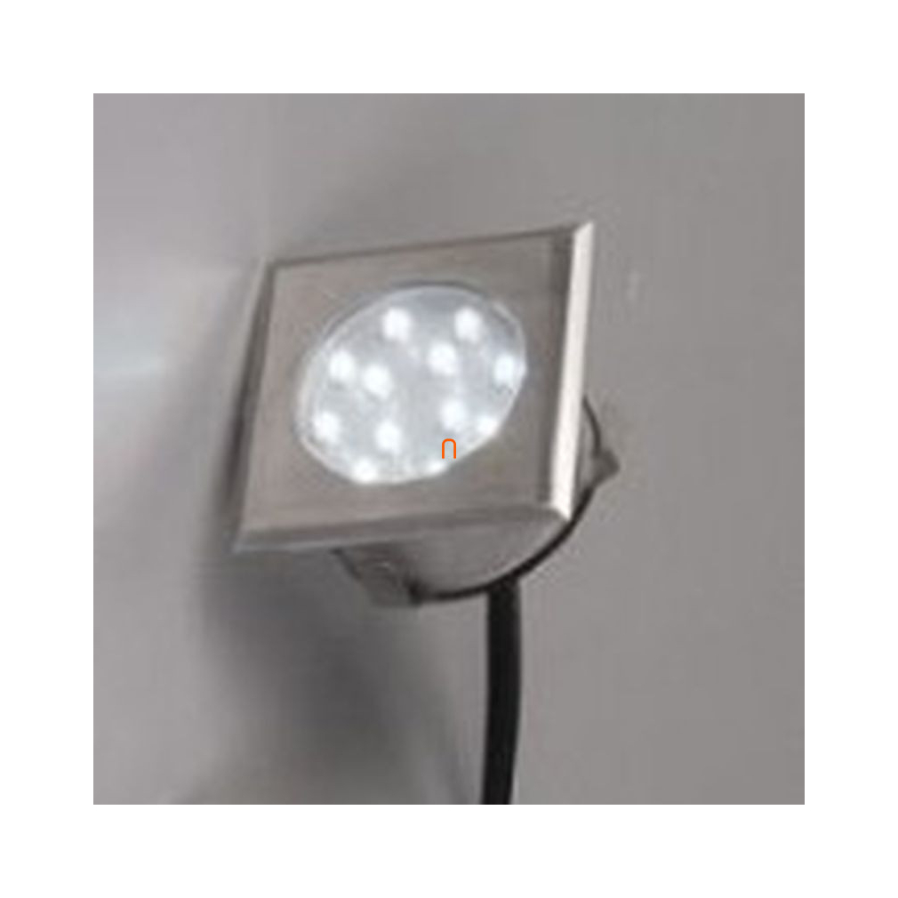 Szupervékony beépíthető szögletes lámpa 12LED IP67 25911