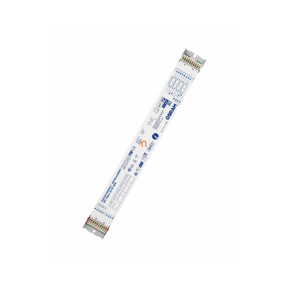 Elektronikus előtét QTI DALI 4x18W DIM Osram EVG 4008321070050