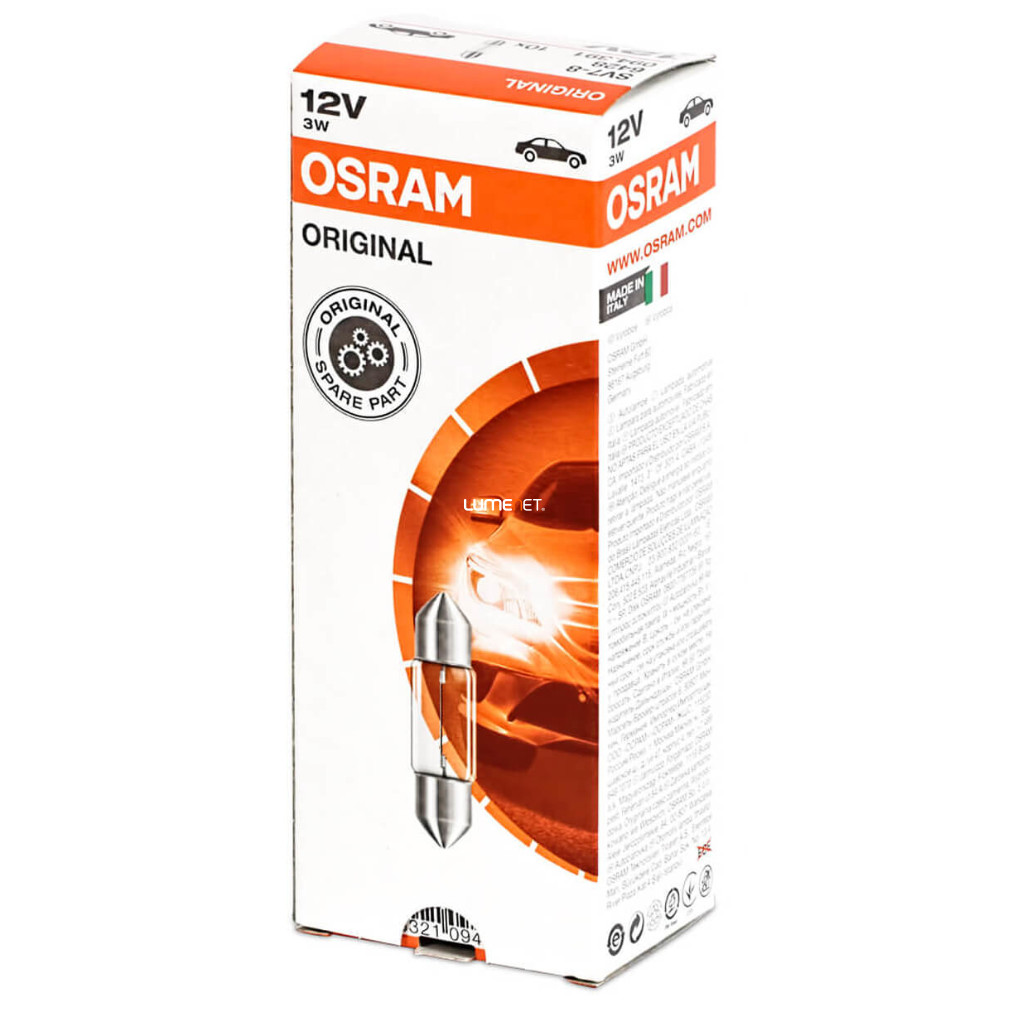 Osram Original Line 6428 C3W szofita jelzőizzó, 10db/csomag
