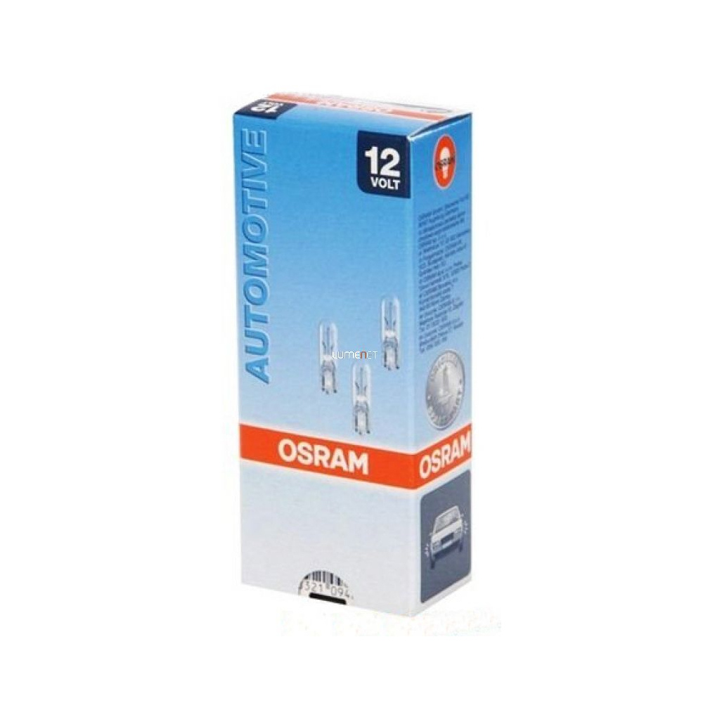 Osram 2722 2W műszerfal jelzőizzó 10db/csomag